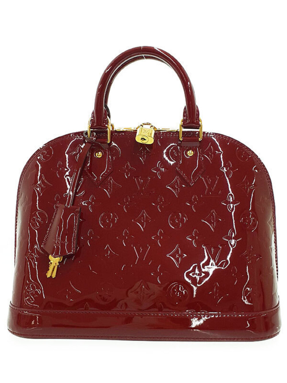 Louis Vuitton Monogram Vernis Alma Handbag